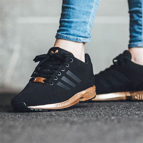 adidas zx flux w schuhe rosegold|Adidas original zx flux 8000.